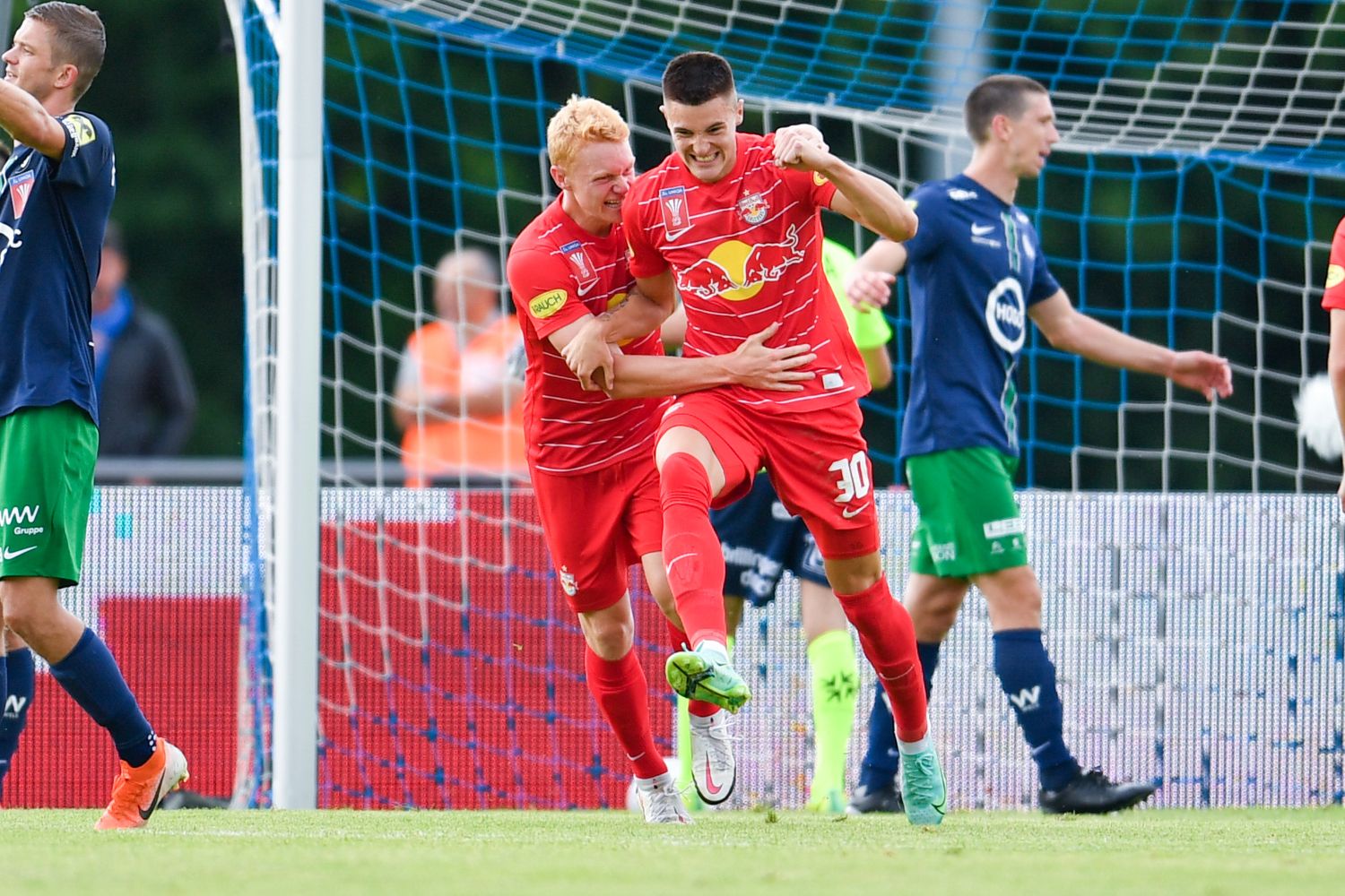 Benjamin Sesko traf doppelt