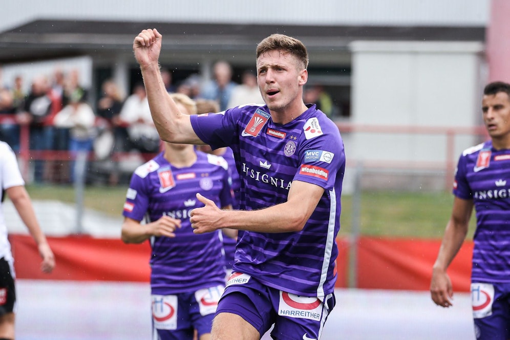 Die Austria gewinnt in Spittal/Drau klar. 