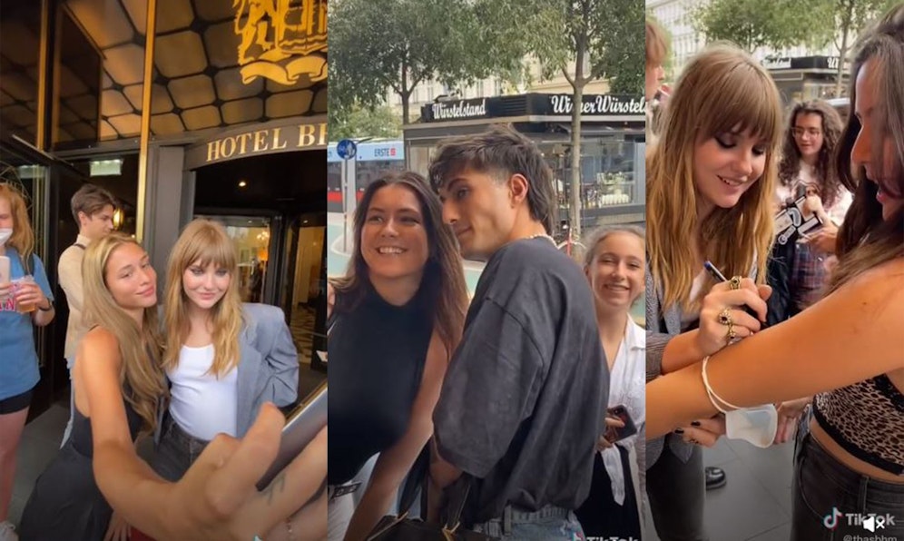 Fans bekamen noch ihre Autogramme und Fotos von den ESC-Gewinnern 