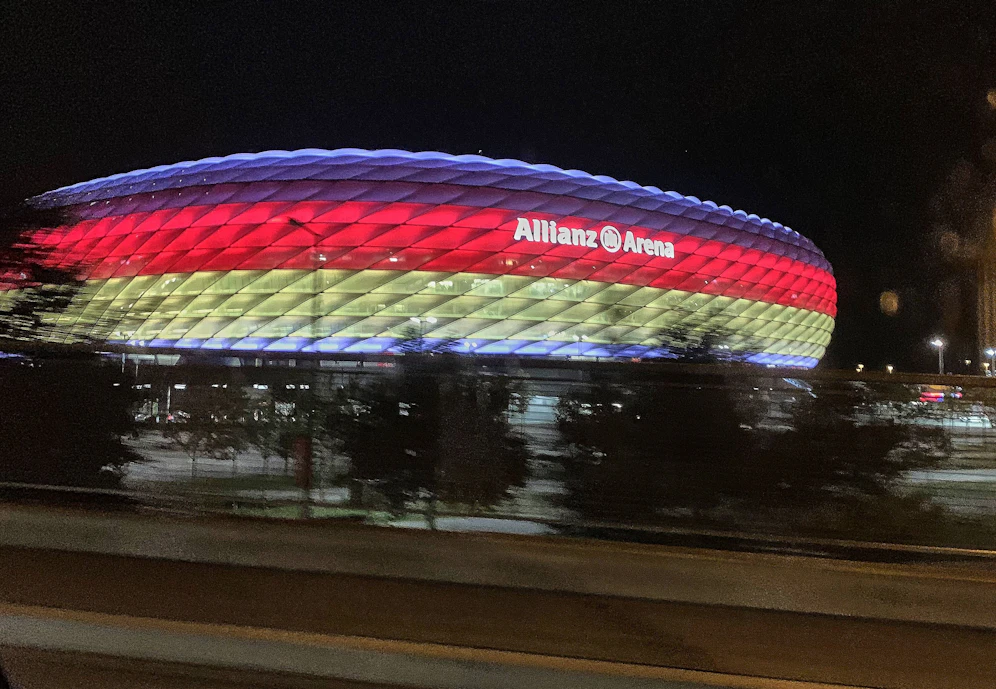 Die Münchner Allianz Arena.