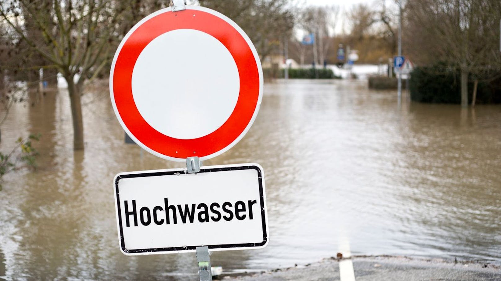 Hochwasser-Alarm in Österreich