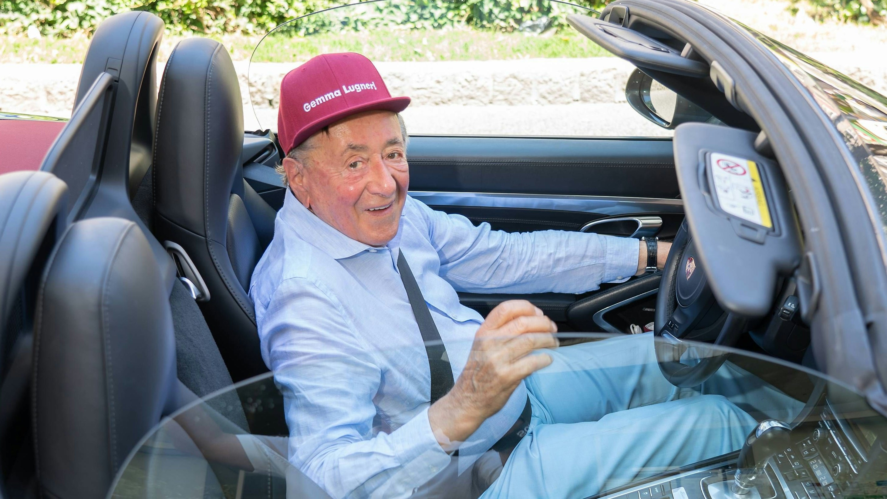 Richard Lugner wunderte sich selbst über das "Geheimnis seines Erfolgs"