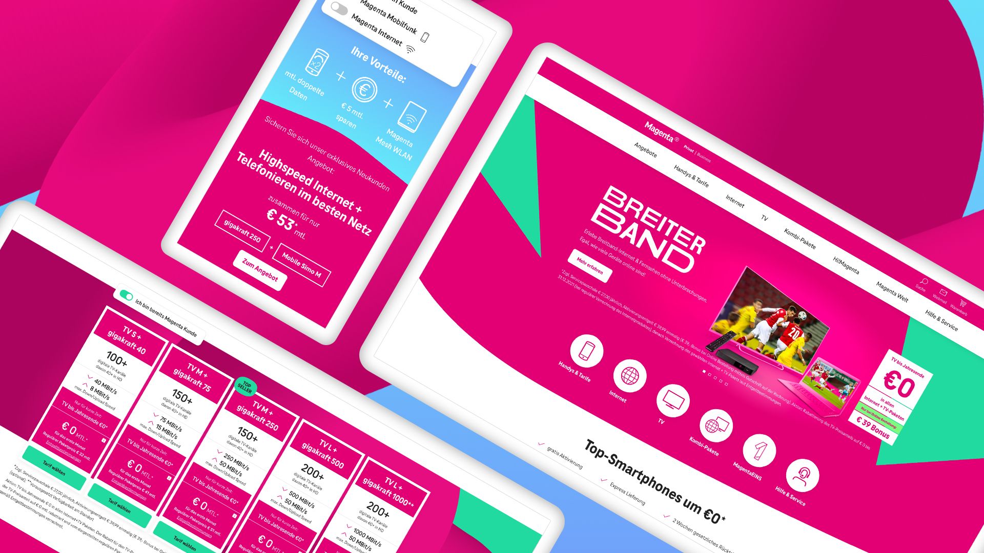 Design Rebrush - TUNNEL23 lässt Magenta in neuem Look erstrahlen