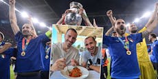 Italiens EM-Helden treten mit Pasta gegen England nach