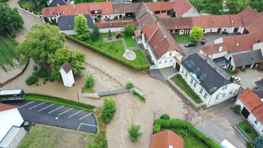 Luftaufnahme von Furth