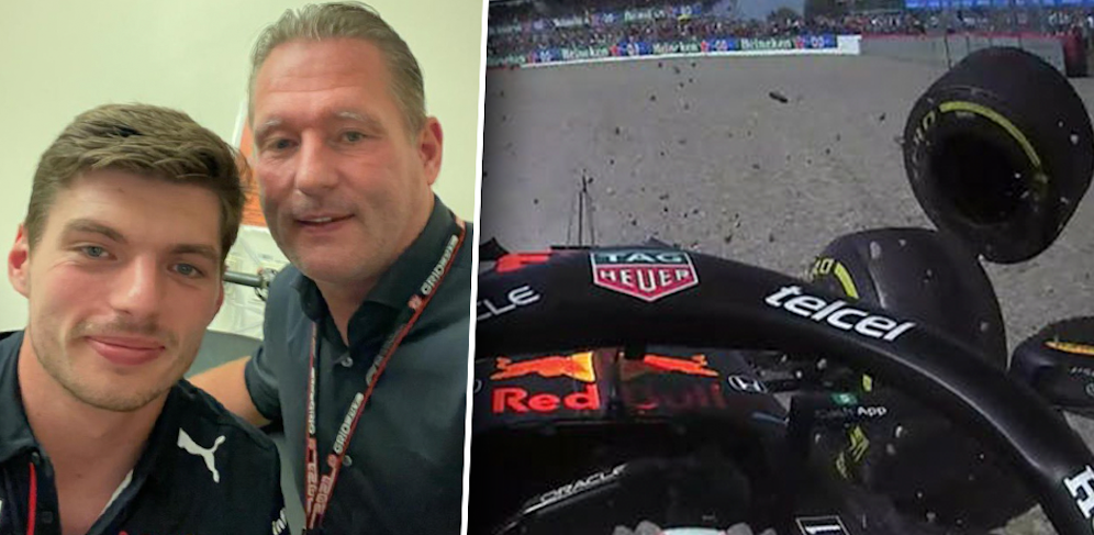 Max Verstappen mit Papa Jos