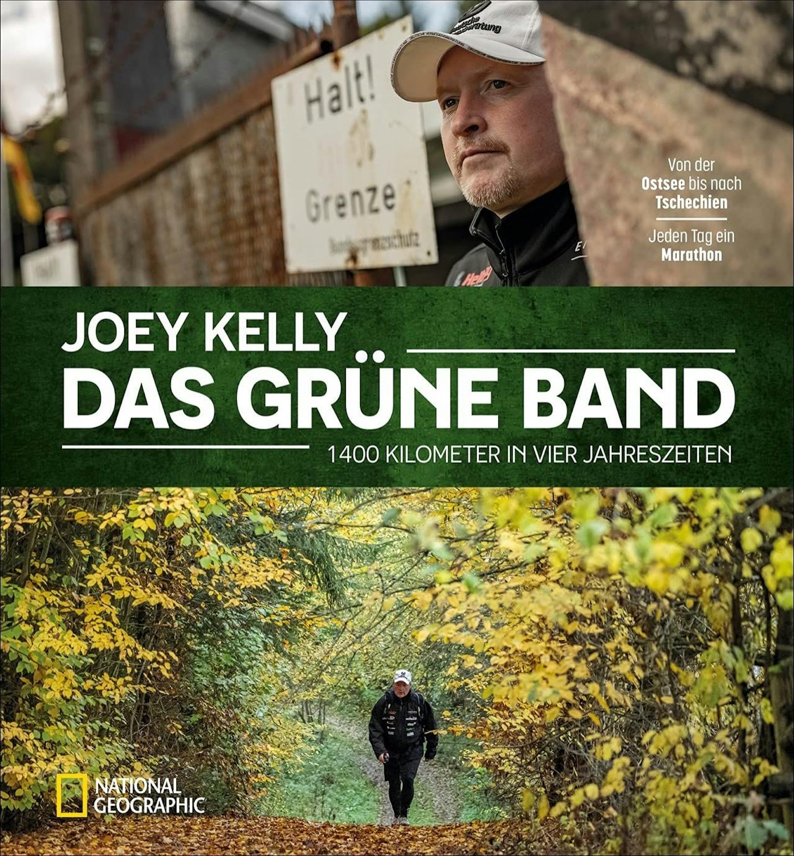 Das Buch zum Extrem-Trip "Das Grüne Band" von und mit Joey Kelly erscheint im Oktober.