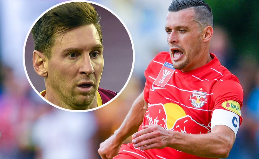 Barca-Superstar Lionel Messi testet gegen Salzburg mit Zlatko Junuzovic