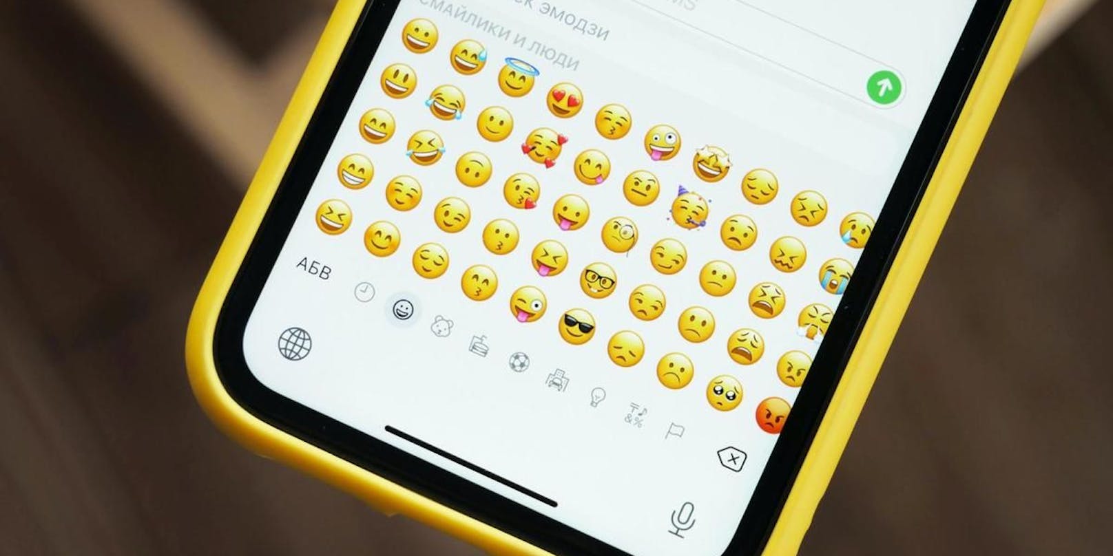 Das iPhone bekommt neue Emojis.