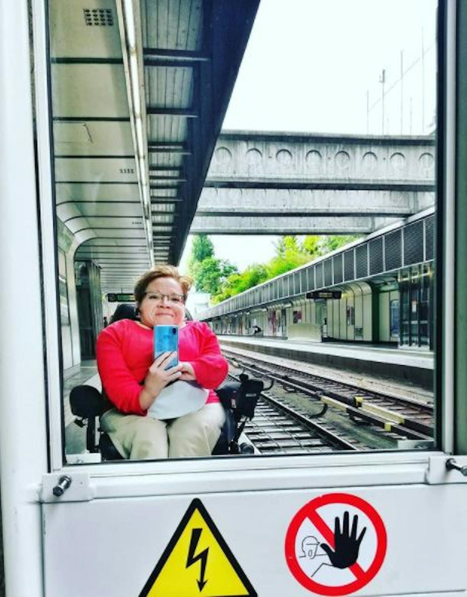 Evelyn zeigt Wien aus der Rollstuhl-Perspektive.