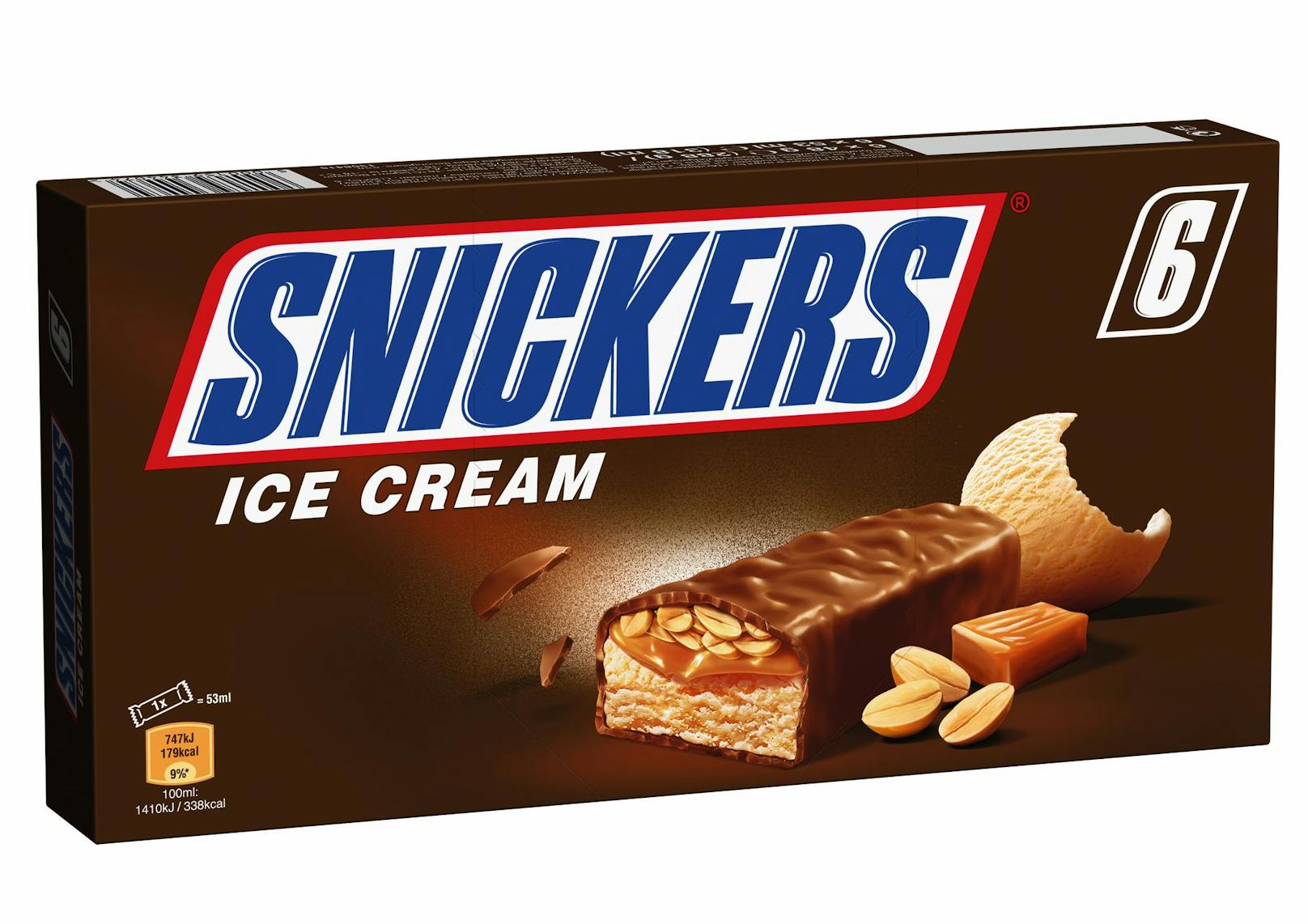 Snickers Ice Cream 6er-Pack