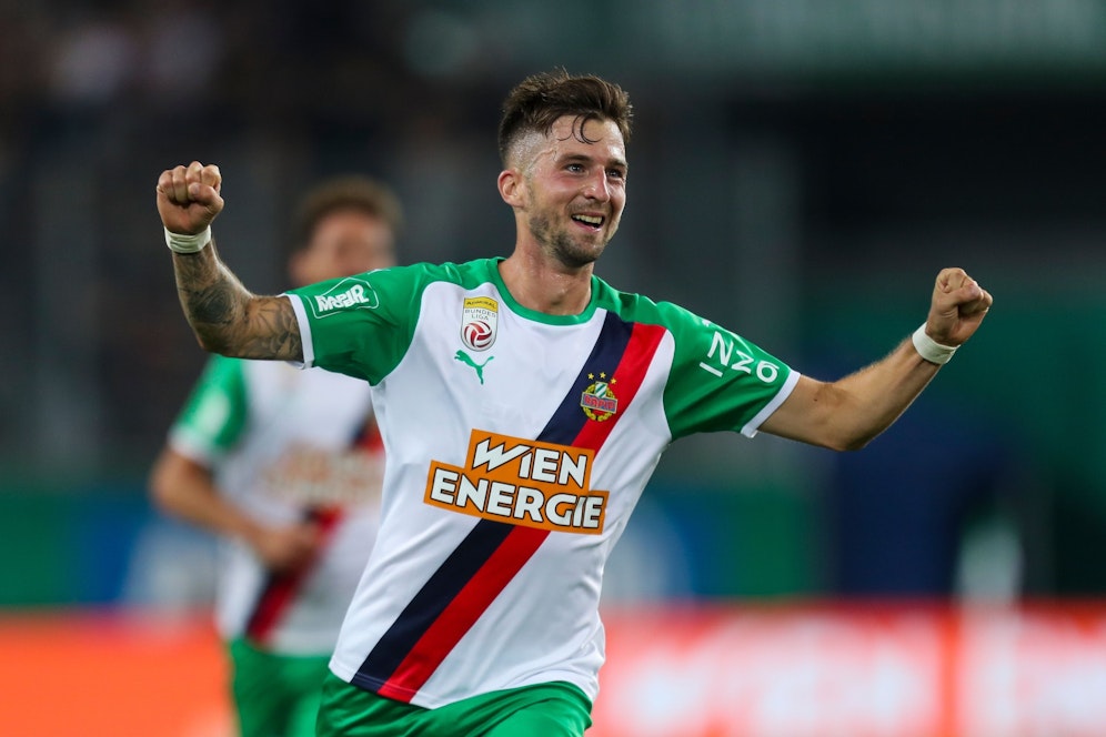 Rapid gegen Sparta Prag