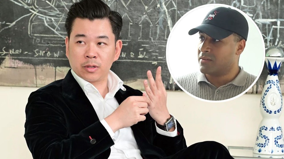 Besitzer Martin Ho und Clubchef Chris Edy