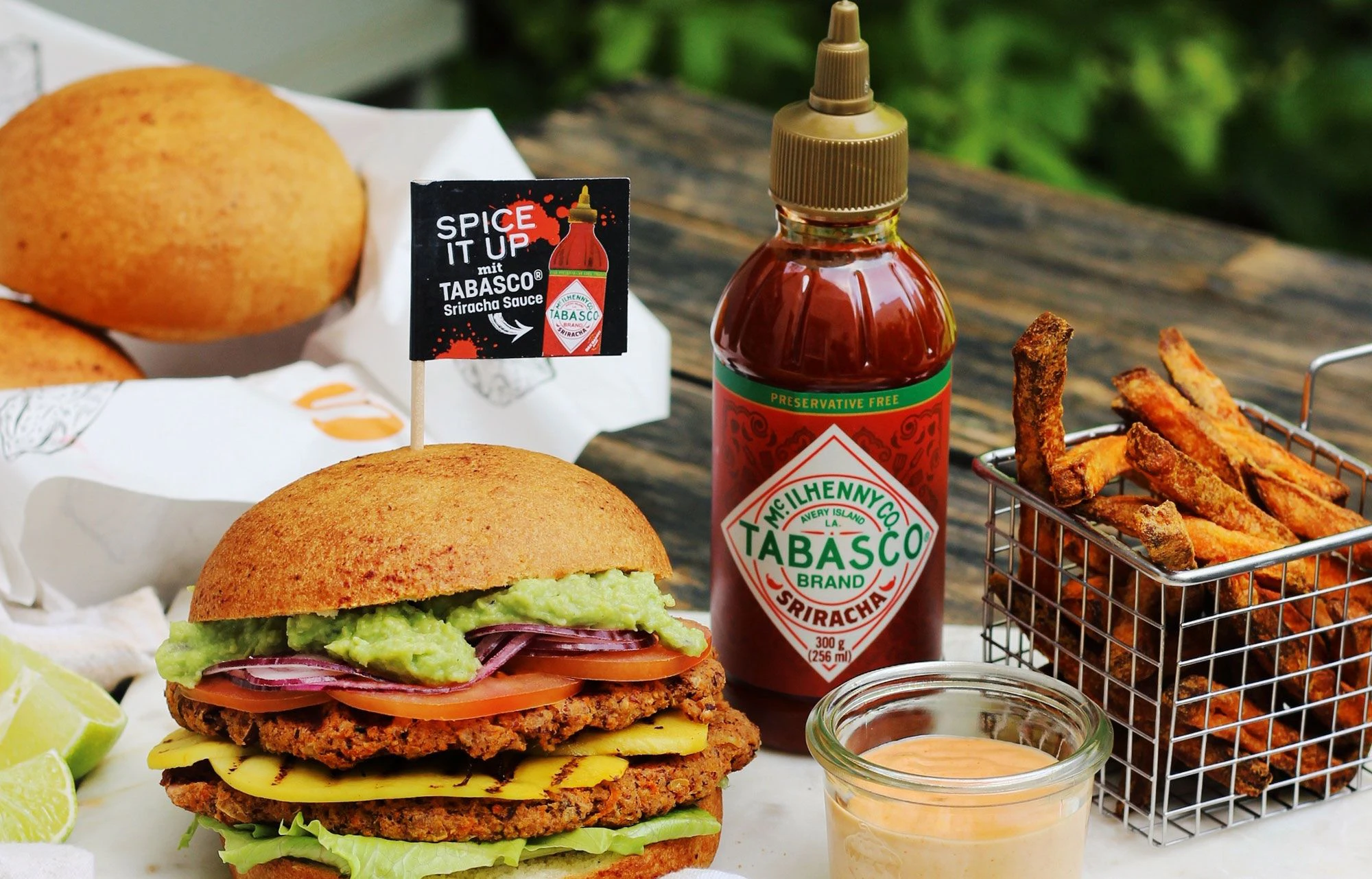 Spicy Veggie Burger