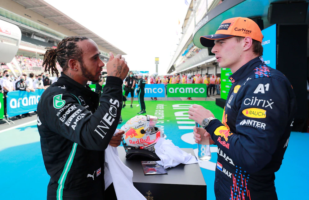 Lewis Hamilton, Max Verstappen