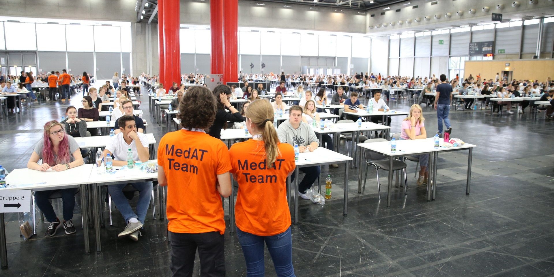 Volles Haus bei Medizin-Aufnahmetests