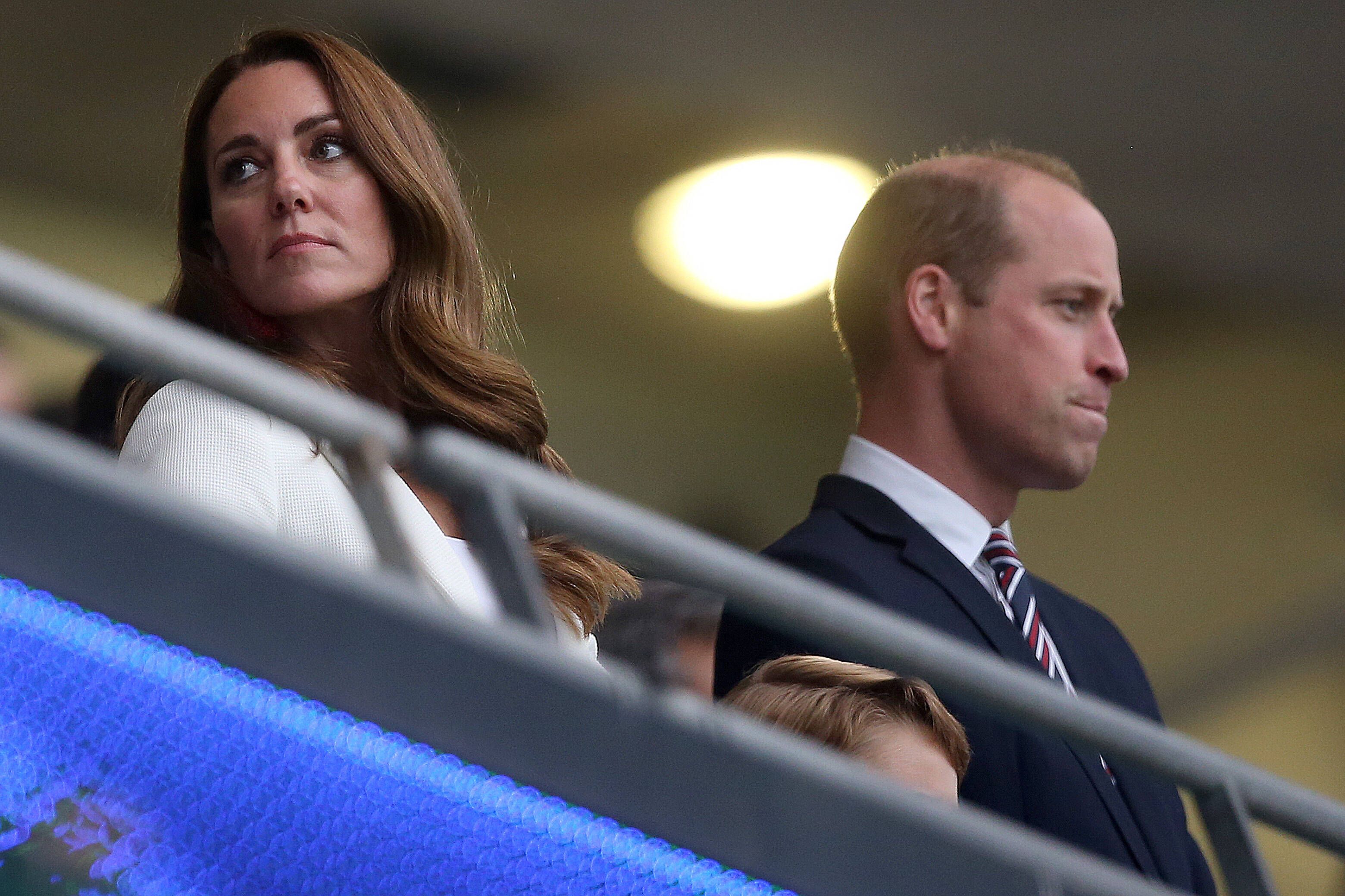 Herzogin Kate und Prinz William bei der Europameisterschaft 