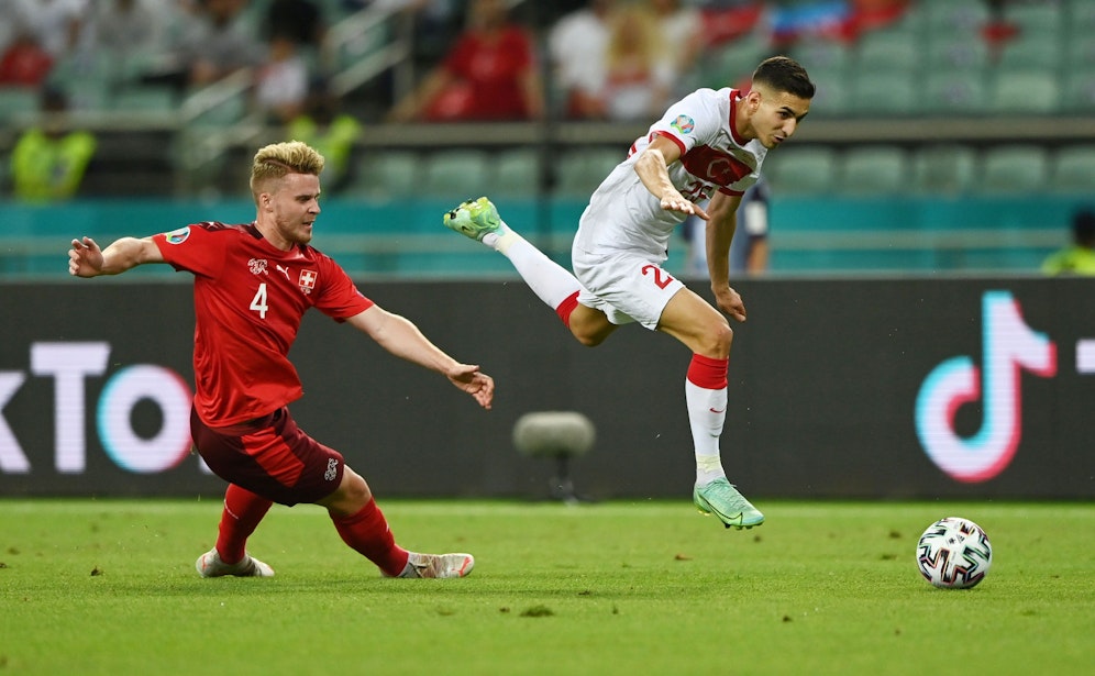 Mert Müldür im EM-Spiel gegen die Schweiz.