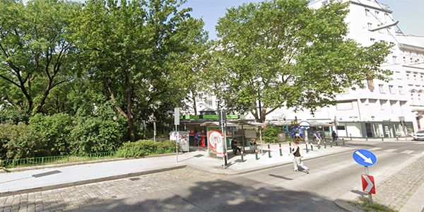 Die Jugendlichen suchten einen Park beim Kardinal-Nagl-Platz heim.