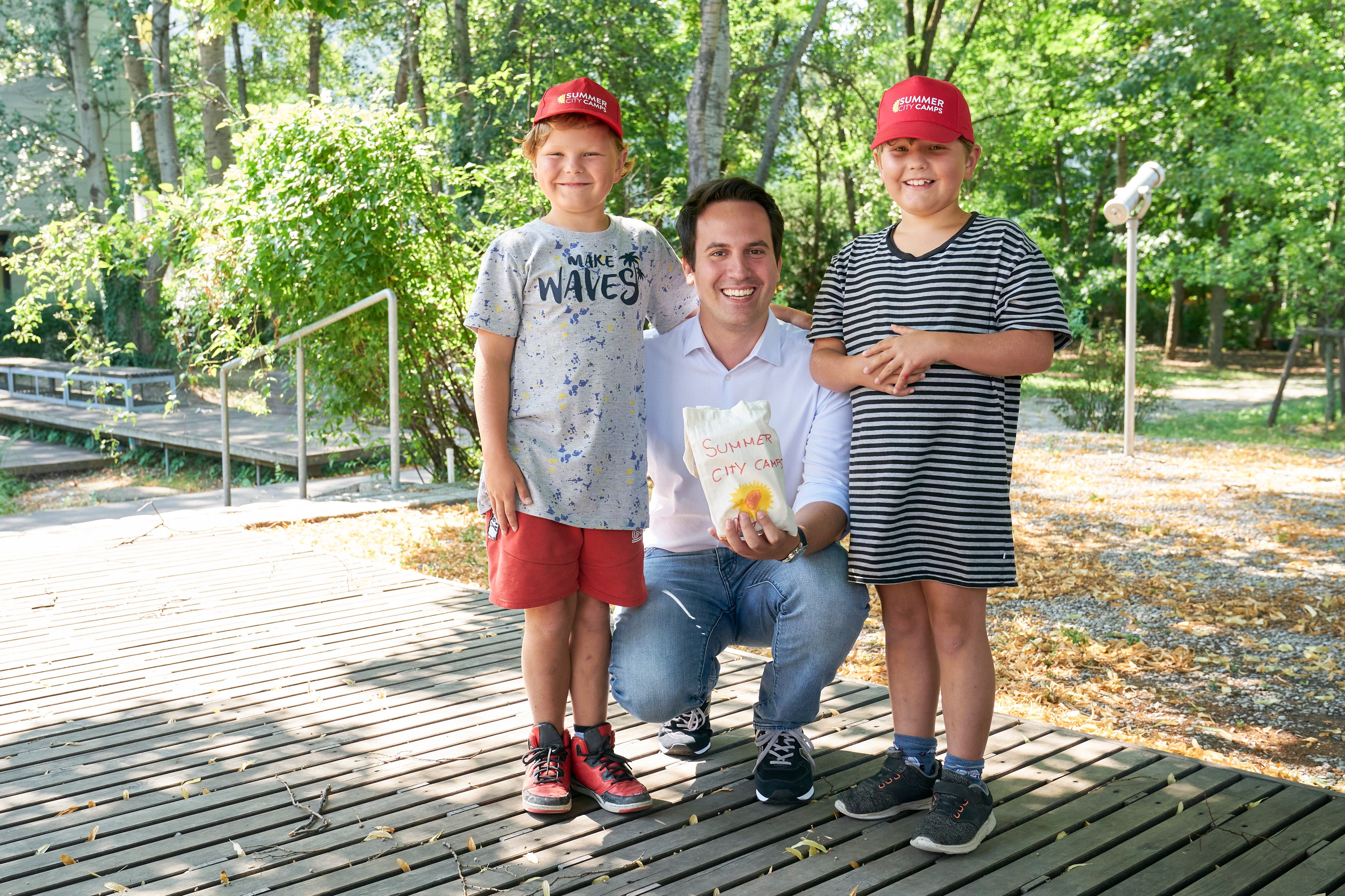 Strahlende Gesichter gab es auch bei den Kindern, die einen der rund 23.000 Plätze der heurigen Summer City Camps ergattern konnten.