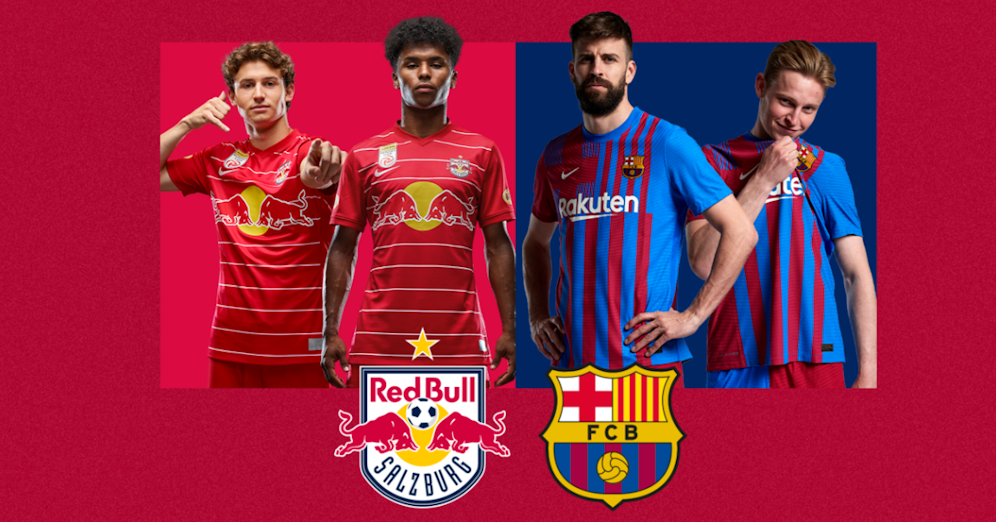 Salzburg spielt gegen Barcelona