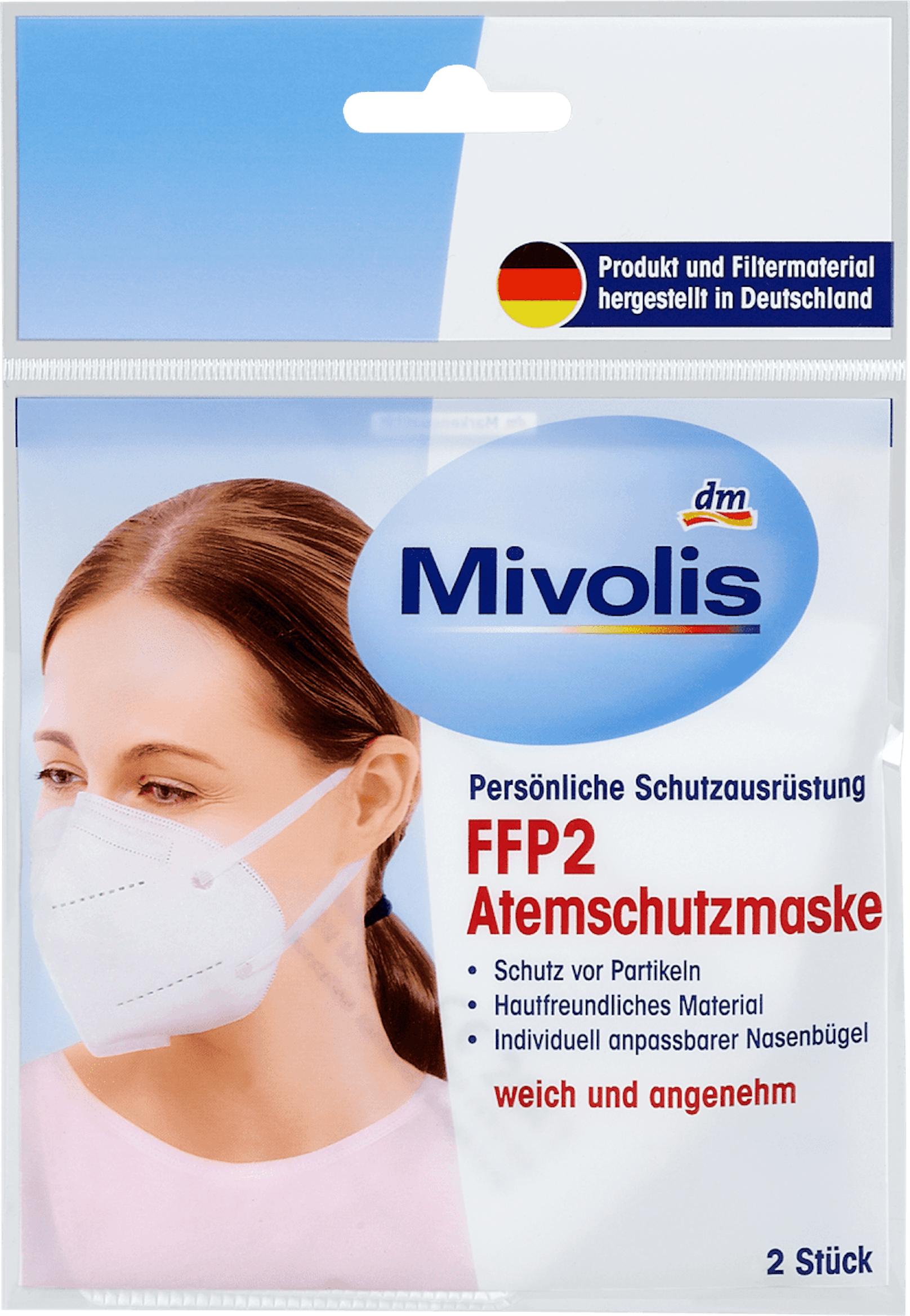 Mivolis FFP2 Atemschutzmaske von dm