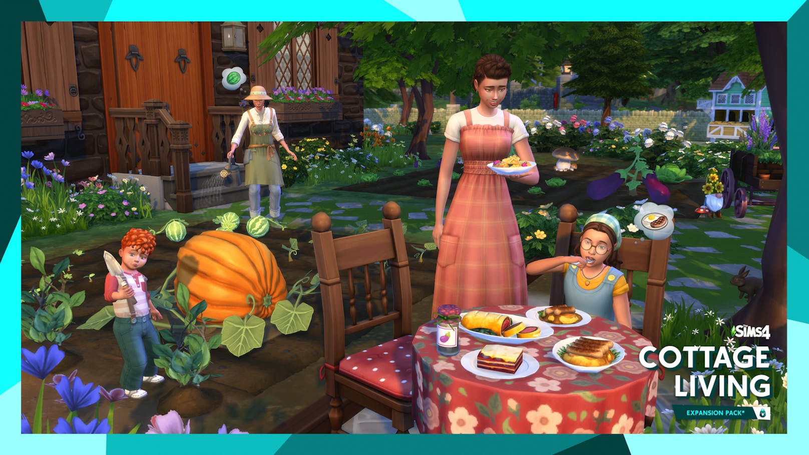 Die Sims können nun ihren eigenen Bauernhof bestellen.
