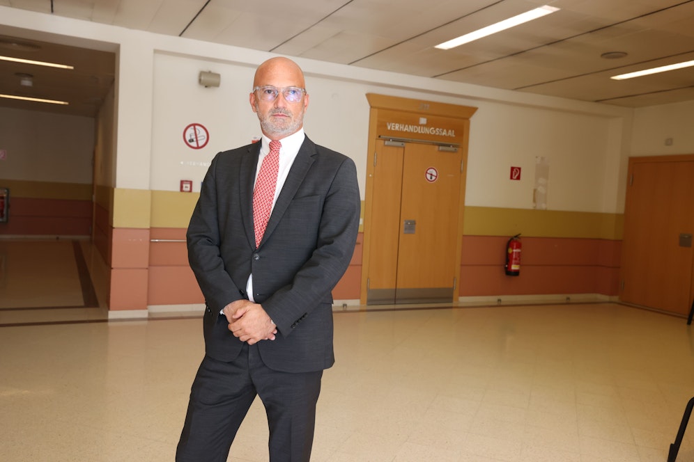 Star-Anwalt Nikolaus Rast vertritt das Opfer.