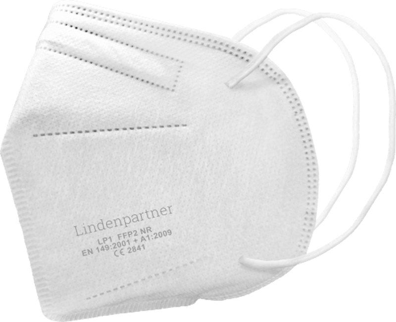 Lindenpartner FFP2 Partikelfiltrierende Halbmaske NR LP2