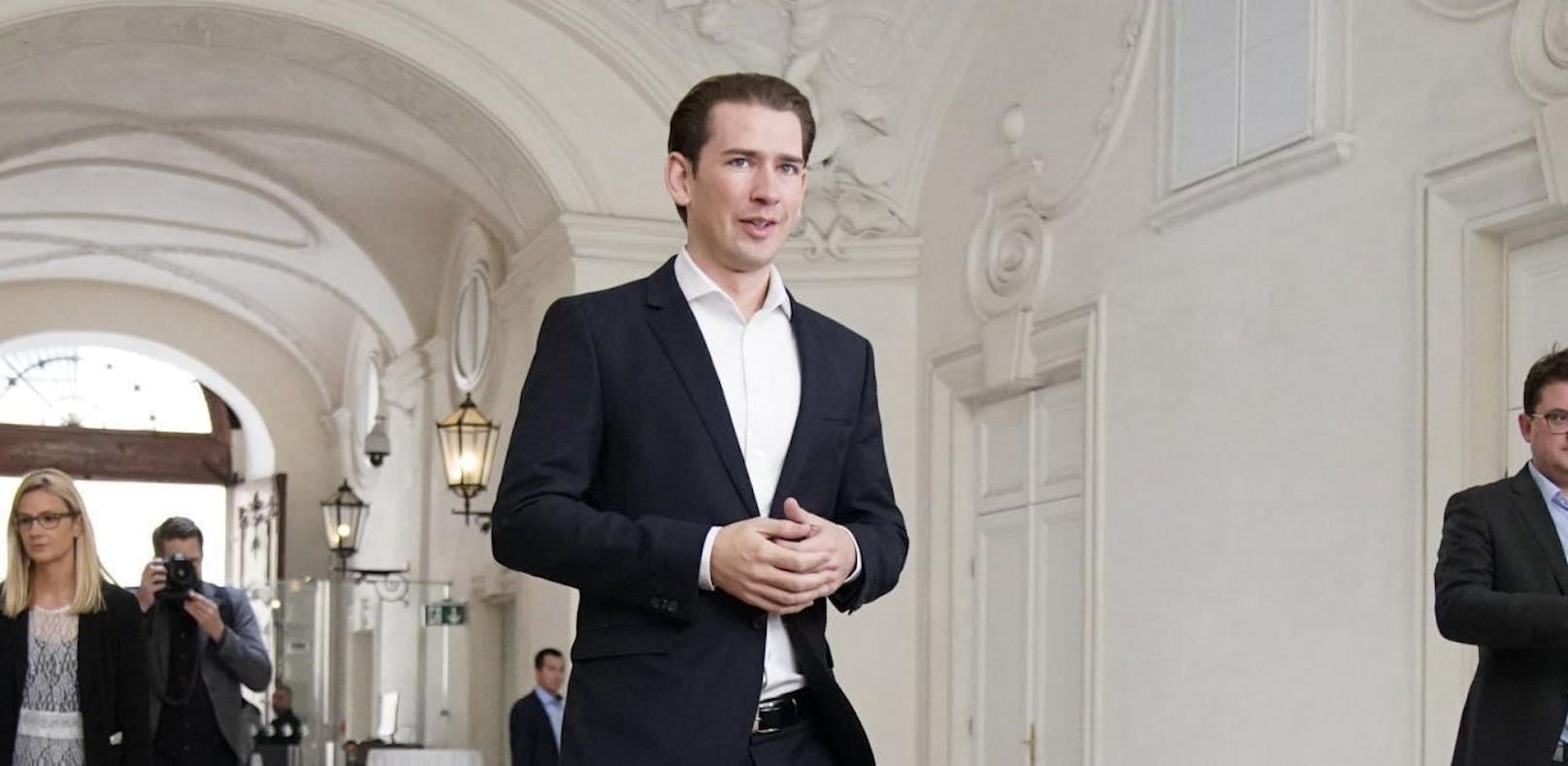 Die ersten Sondierungsgespräche nach der Nationalratswahl 2019 fanden in Räumlichkeiten des Finanzministeriums im Winterpalais des Prinz Eugen von Savoyen statt.