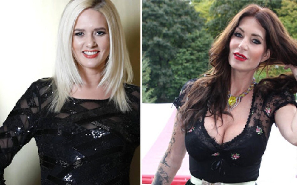 Sarah Knappik und Sarah Kern