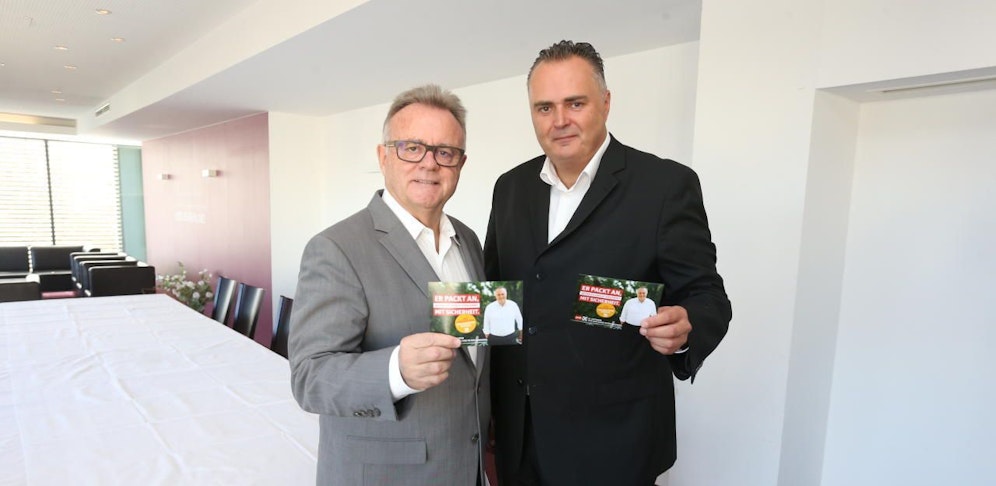 Landeshauptmann Niessl, Heeres-Minister Doskozil