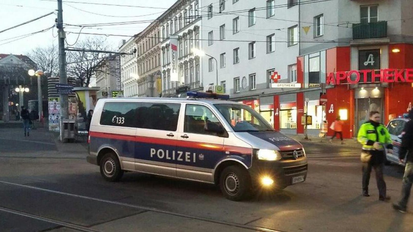 Polizeieinsatz in Wien (Symbolbild)