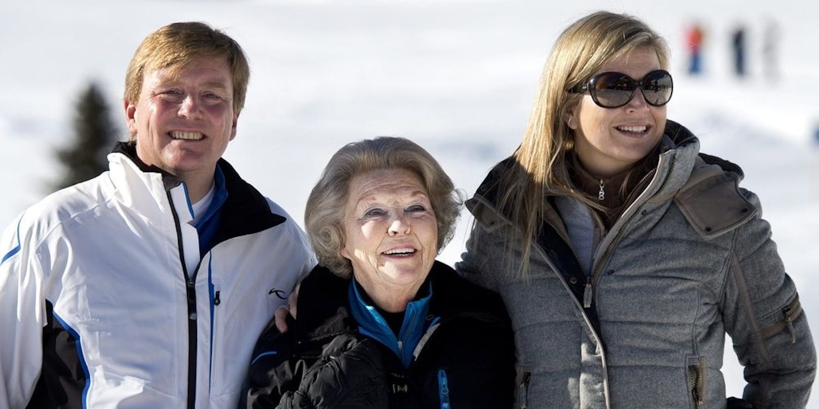 Prinzessin Beatrix hatte einen Skiunfall in Lech am Arlberg.