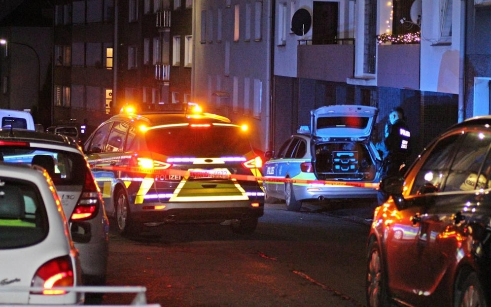 Der Ort des tödlichen Einsatzes in Wuppertal