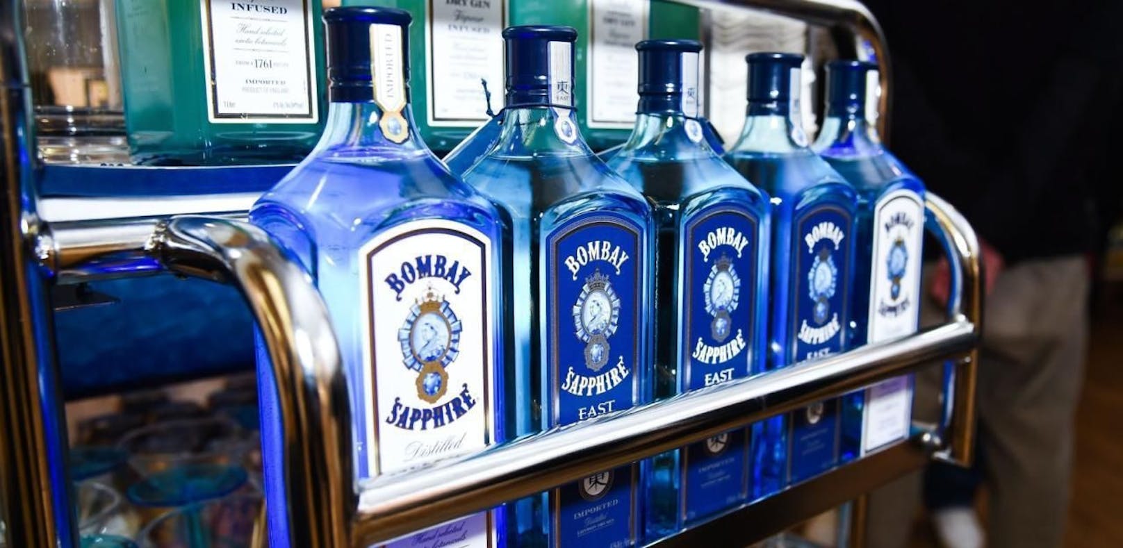 Bombay Sapphire: Einige Flaschen enthalten 77 Prozent Alkohol!