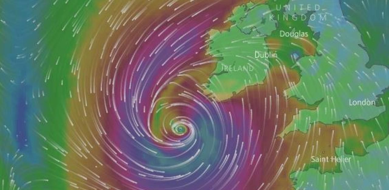 Heute.at - Alarmstufe rot: Ophelia steuert auf Irland zu