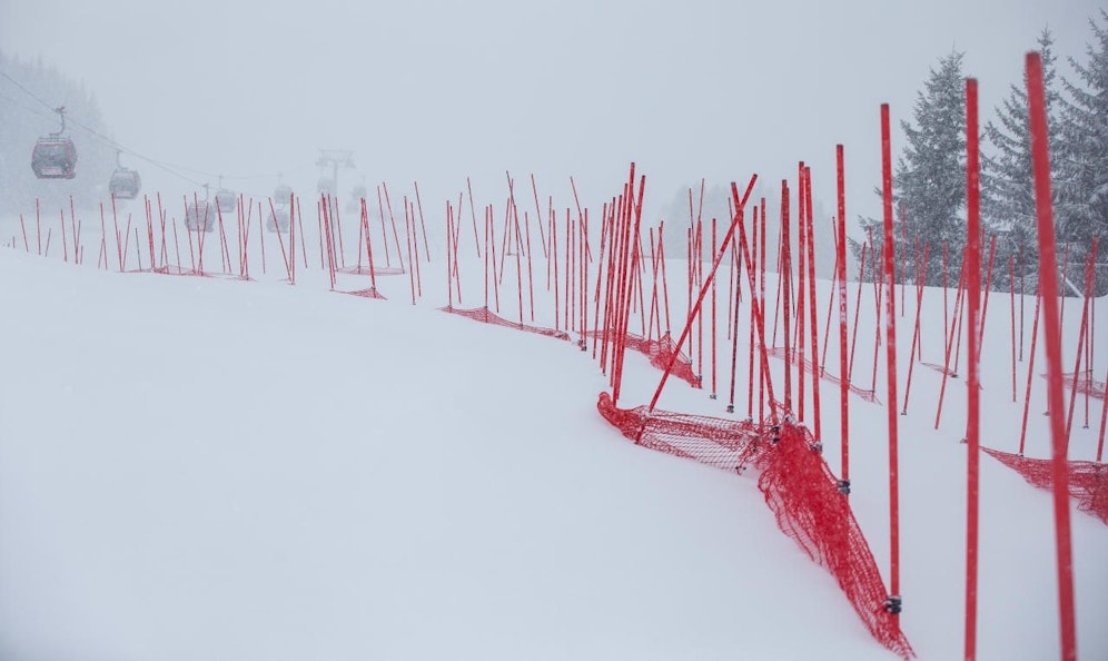 Keine Abfahrt vom Oroginalstart. 