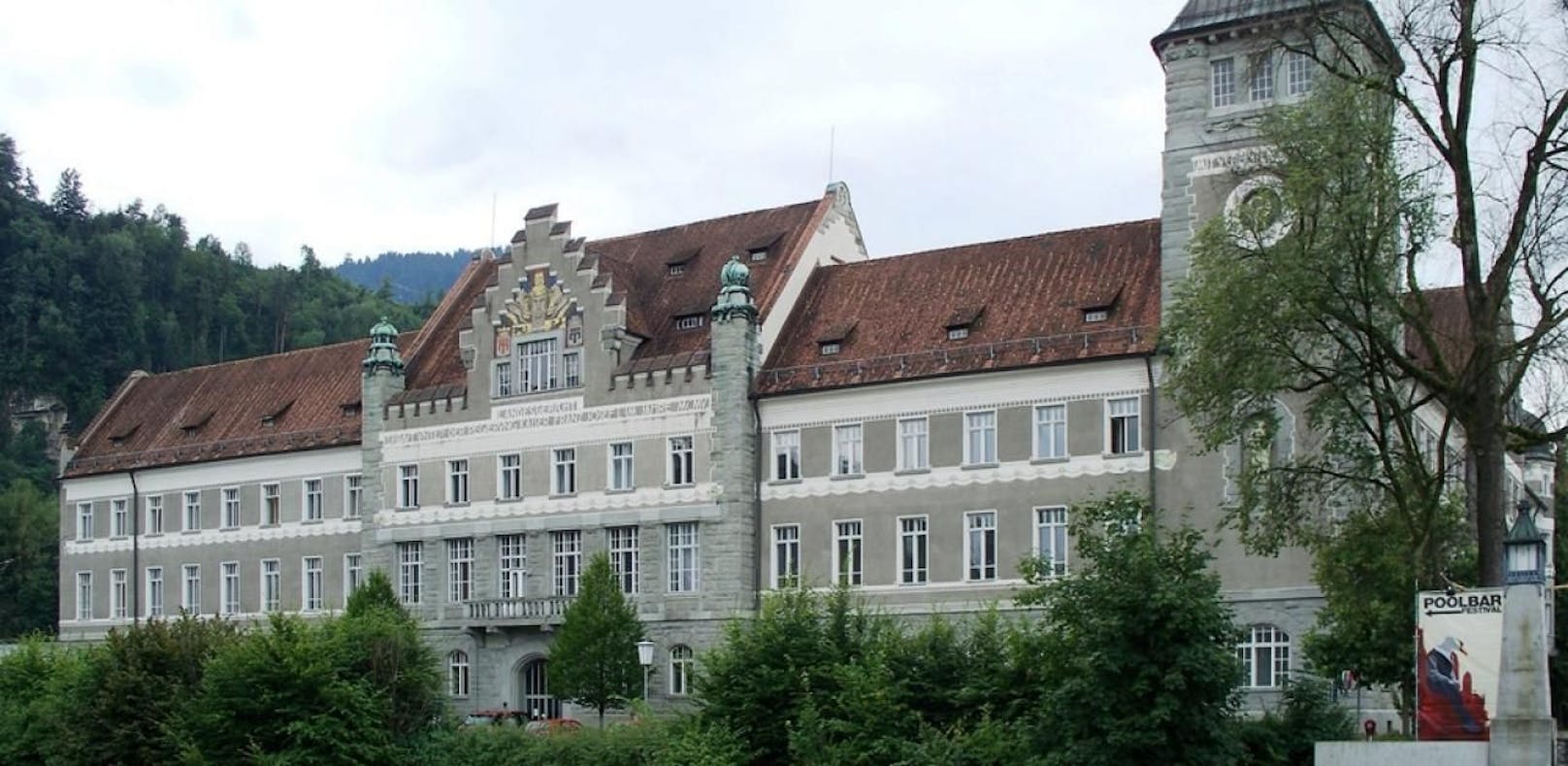 Das Landesgericht Feldkirch.