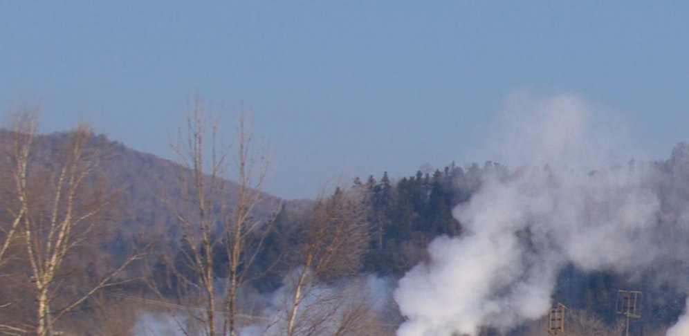 Symbolfoto von Rauch und Wald