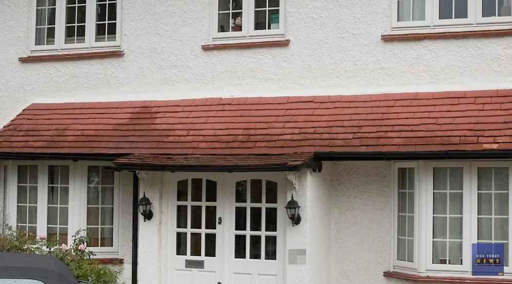 Tatort: Im ersten Stock dieser Villa in London, im Kinderzimmer des Mädchens, soll die schreckliche Tat begangen worden sein. 