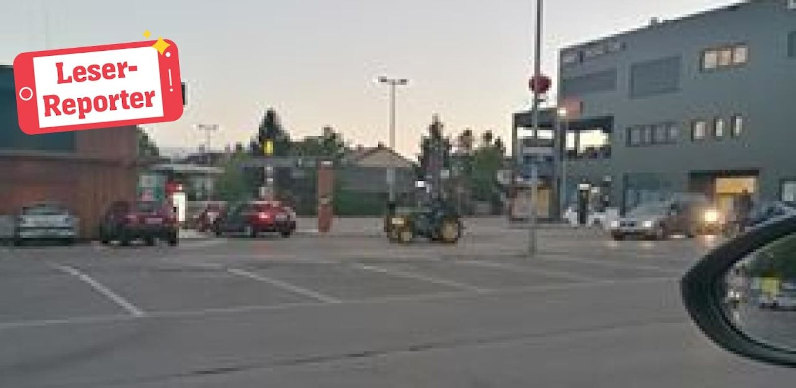Mit dem Traktor zum McDonalds? So etwas kann in Österreich schon mal passieren.