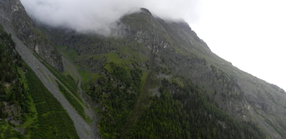 Zwei Wanderer wurden am Sonntag bei einem Felssturz getötet