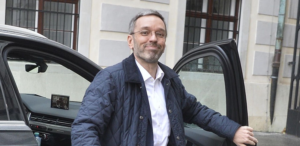 Innenminister Herbert Kickl