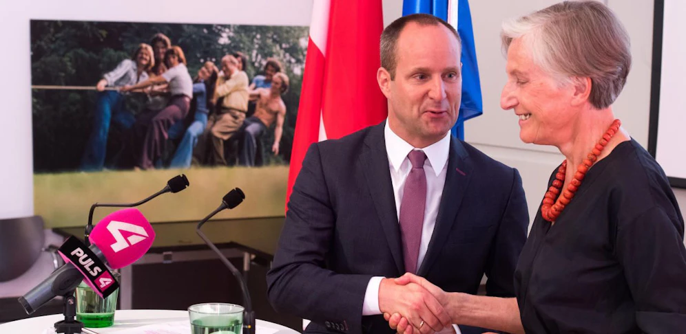 Griss ist bei den NEOS auf Platz zwei der Bundesliste.
