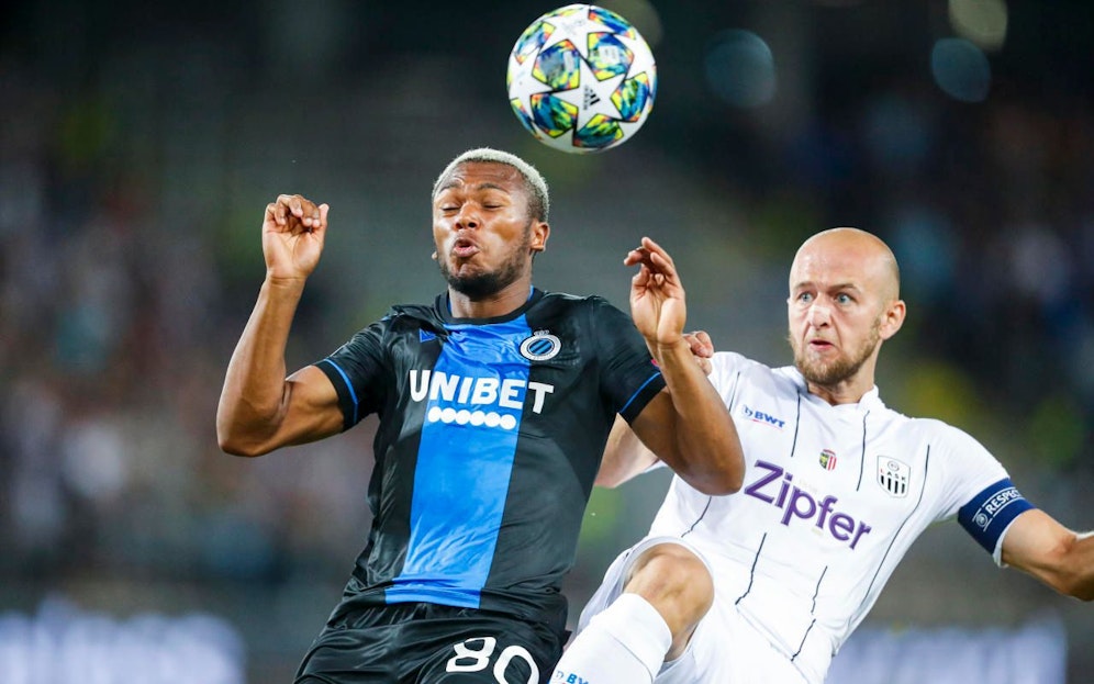 Lois Openda gegen LASK-Kapitän Gernot Trauner