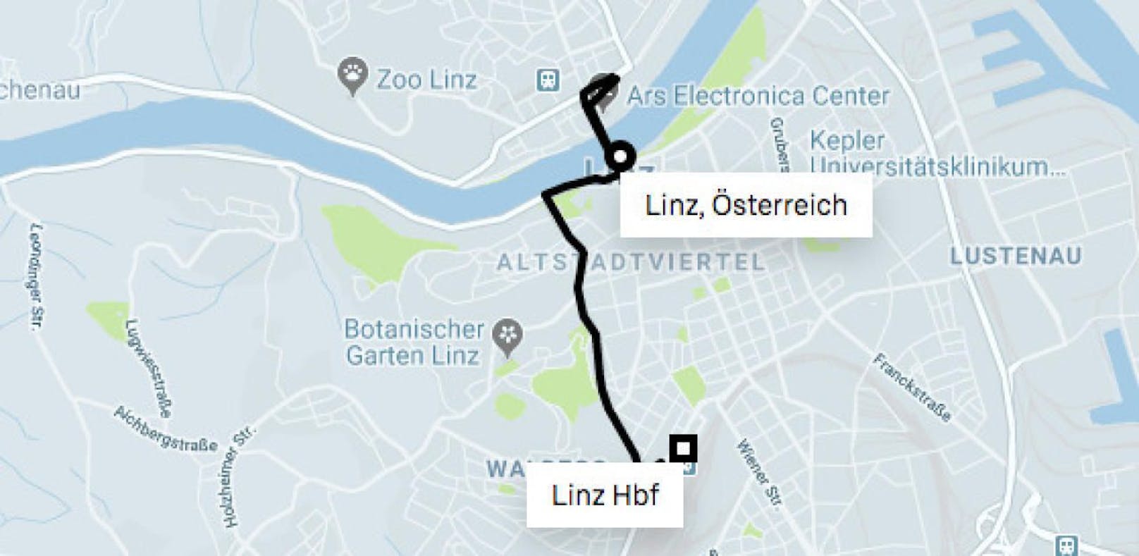Der US-Fahrdienst Uber hat in Linz einen Test gestartet. 