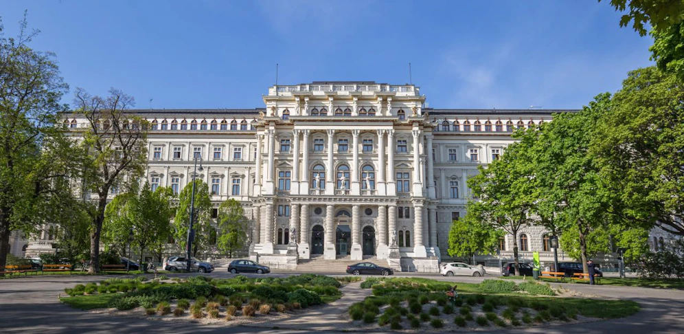Justizpalast am Schmerlingplatz, Oberlandesgericht und Oberster Gerichtshof: Hier wurde der Vater enthaftet.