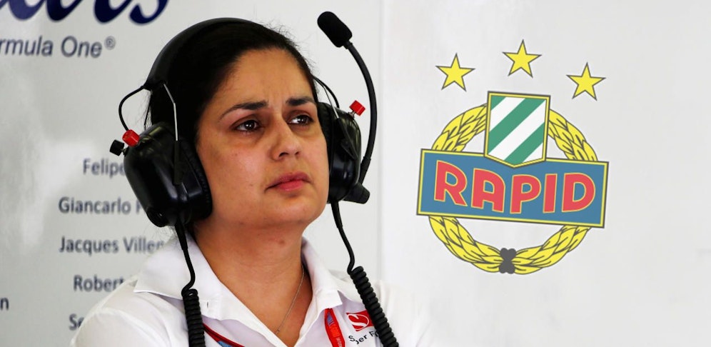 Monisha Kaltenborn soll Rapid-Finanzreferenten Bruckner im Rennen um die Präsidentschaft unterstützen.