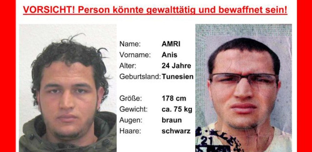 Anis Amri verübte das Attentät auf einen Berliner Weihnachtsmarkt im Dezember 2016.